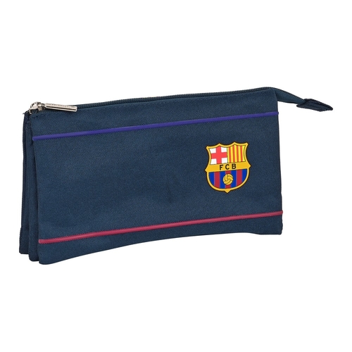 School Case F.C. Barcelona Blue (22 x 12 x 3 cm)