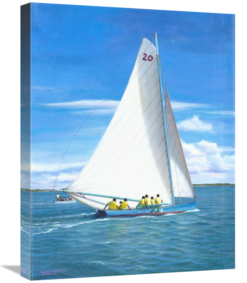 Global Gallery GCS-480439-1824-142 18 x 24 in. Boat Art Print - Buster