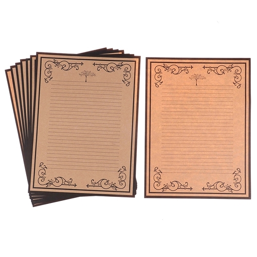 8 Sheets/set European Vintage Style Writing Paper