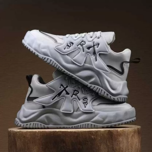 shoes high premium quality Sneakers For Men  (Grey) (Size 7)