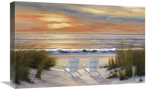 Global Gallery GCS-126369-1624-142 16 x 24 in. Paradise Sunset Art Pri