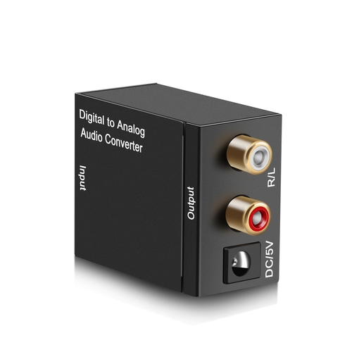 Digital to Analog Audio Converter Adapter