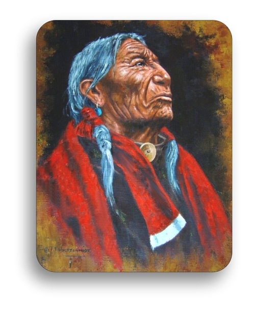Native American Ogalala Medicine Man Mouse Pad mousepad