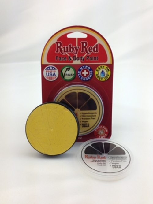 Ruby Red Paints 18MP351 Individual Colors, 18 ml - Pearl Yellow - 