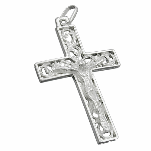 pendant crucifix silver 925