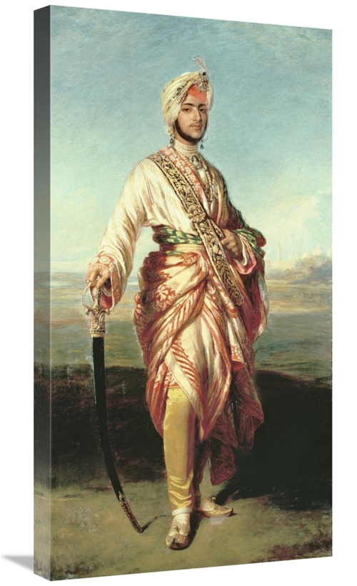 Global Gallery GCS-266510-30-142 30 in. Portrait of the Maharajah Art 