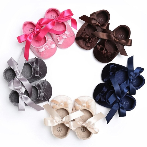 Hot Cheap Shoes! Adorable Soft Bow Infants