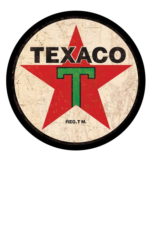 3 Inch Cloth Patch Texaco Master