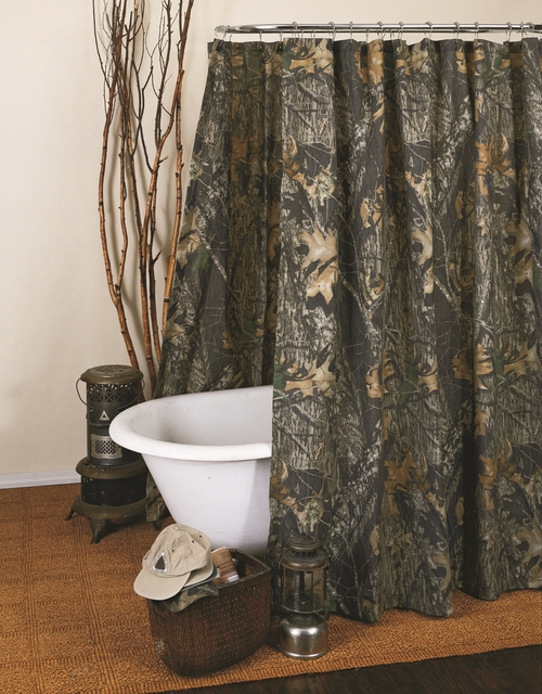 Mossy Oak - New Break Up - Hunting Camo - modern Shower Curtains