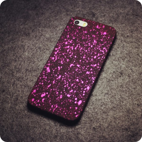 Hot Pink Drops iPhone Cases