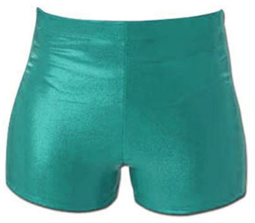 Pizzazz 2100M -TEA -YS 2100M Youth Boys Cut Brief, Metallic Teal -