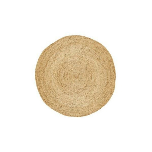 Centro Golden Jute Round Rug