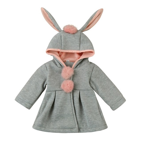 Fashion Baby Infant Girls Autumn Winter Hooded