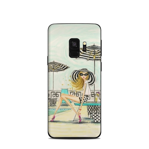 DecalGirl SGS9-LUXEPOOL Samsung Galaxy S9 Skin - Luxe Retreat Poolside