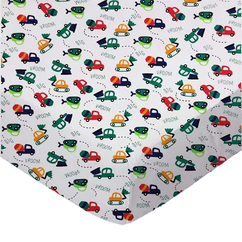 SheetWorld Fitted Bassinet Sheet - 100% Cotton Jersey - Construction