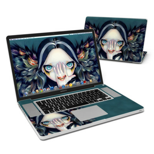 DecalGirl MBP17-SPEAKNE DecalGirl MacBook Pro 17in Skin - Speak No Evi