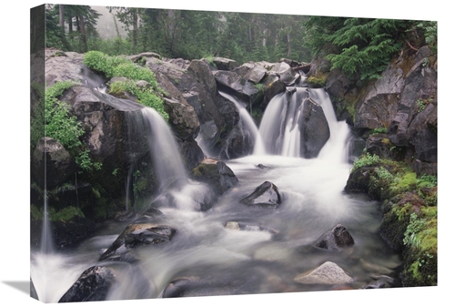 Global Gallery GCS-452045-1824-142 18 x 24 in. Paradise River Cascade&