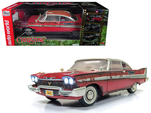 1958 Plymouth Fury \Christine\" Dirty / Rusted Version 1/18 Diecast