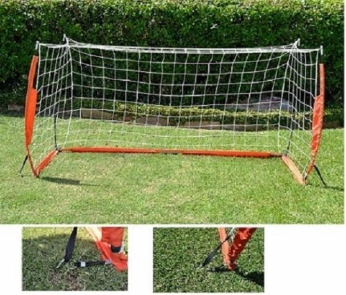 Jumpking SG48 4 x 8 ft. Soccer Goal - 11.2 mm G4 FRP-PP Net 200 D x 20