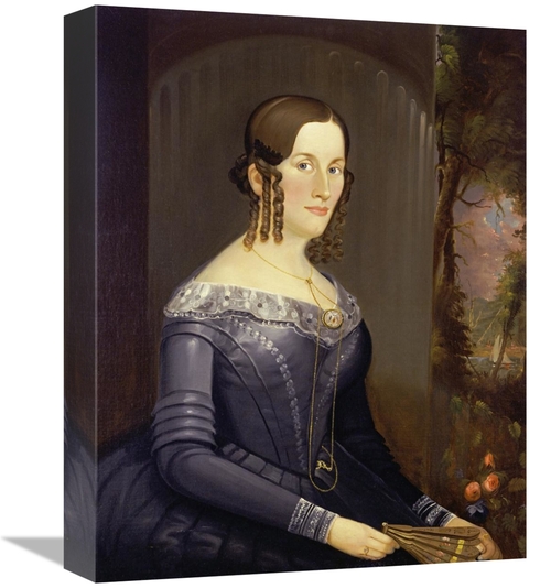 Global Gallery GCS-268428-16-142 16 in. Portrait of a Lady Art Print -