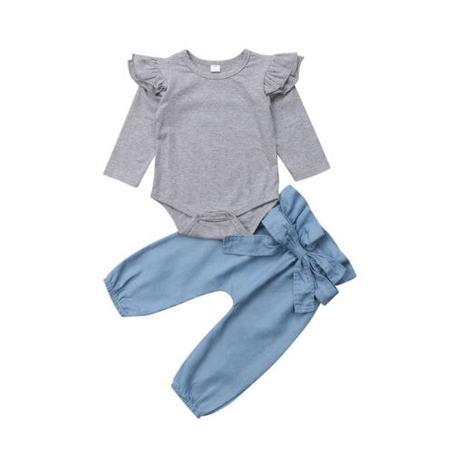 Casual Toddler Baby Girl Autumn Cotton Oufits