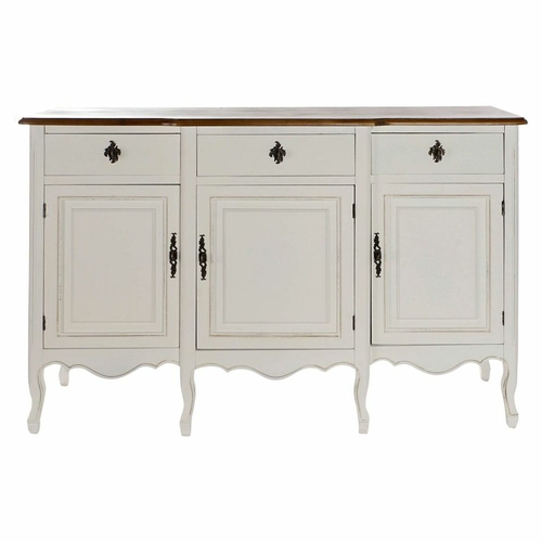 Sideboard DKD Home Decor   140 x 45 x 90 cm Brown White Dark brown