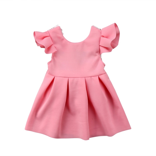 Baby Girls Toddler Princess Bow Dresses Kid Ball