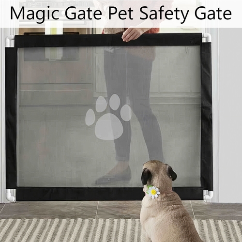 Pet Dog Fence Gate Magic Gate Safety Dog Gate