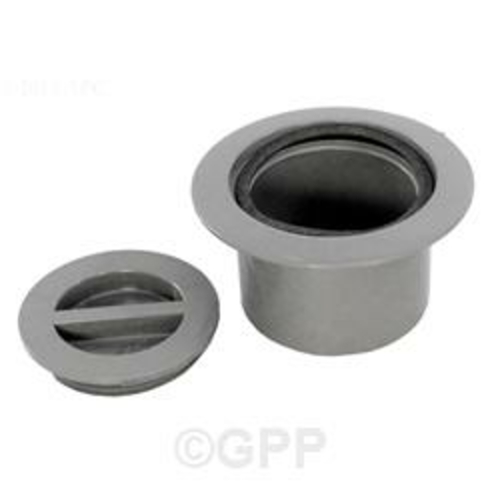 Waterway Plastics WW5406717 Volleyball Flange & Plug Assembly - Gray