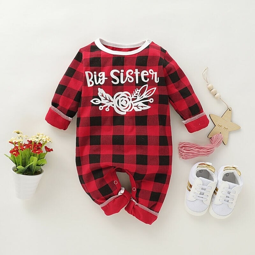 Christmas Newborn Baby Girls Boys Rompers Cotton