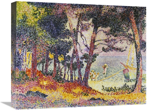 Global Gallery GCS-266127-22-142 22 in. The Pine Wood - Provence Art P