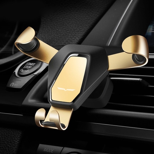 Car Phone Holder Metal Gravity Linkage Car Air