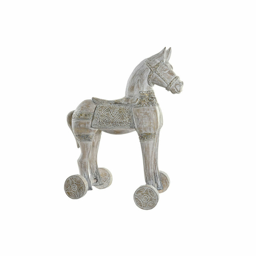 Decorative Figure DKD Home Decor 8424001847884 Horse Aged finish