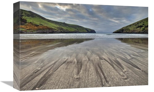 Global Gallery GCS-397753-1218-142 12 x 18 in. Sand Patterns At Dawn&#