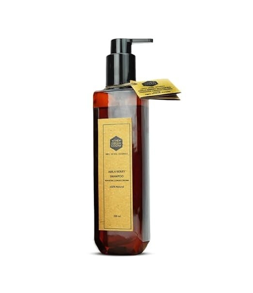 The Green Loom Amla Berry Shampoo- 200ml For Smooth, Shiny & Nourished