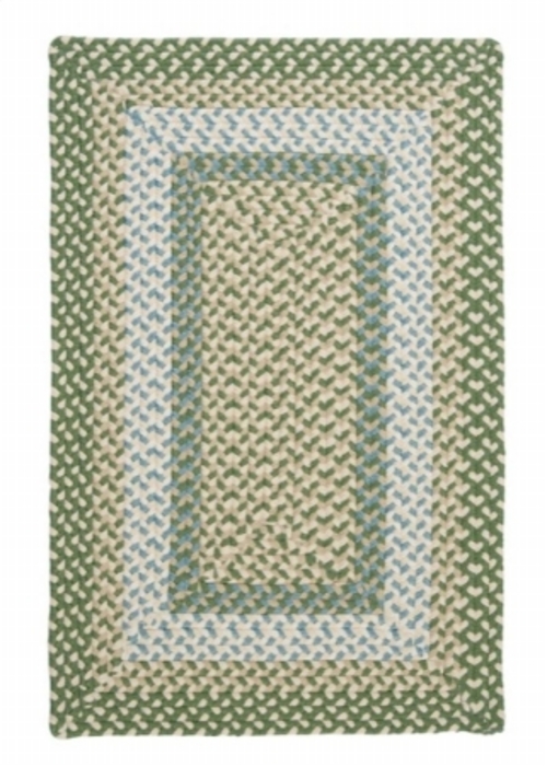 Colonial Mills Rug MG19R024X096R Montego - Lily Pad Green 2 ft. x 8 ft