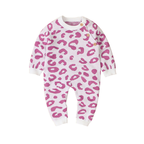 Pudcoco Autumn Leopard Print Kids Baby Boy Girl