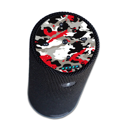 MightySkins AMETAP-Red Camo Skin for Amazon Echo Tap Wrap Cover Sticke