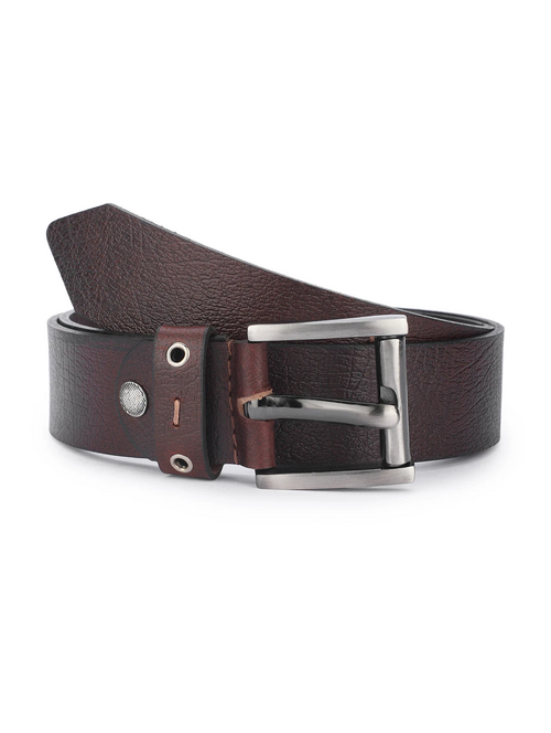 Men Solid Leather Belt