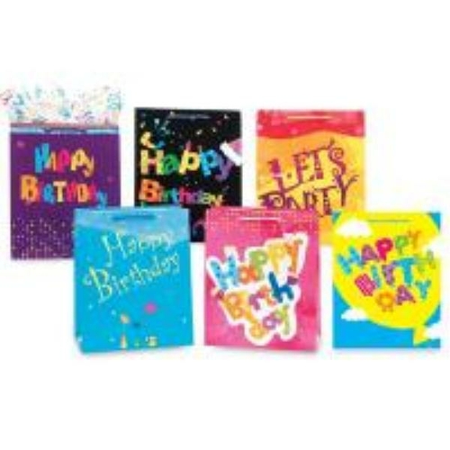 Birthday Gift Bags - Medium