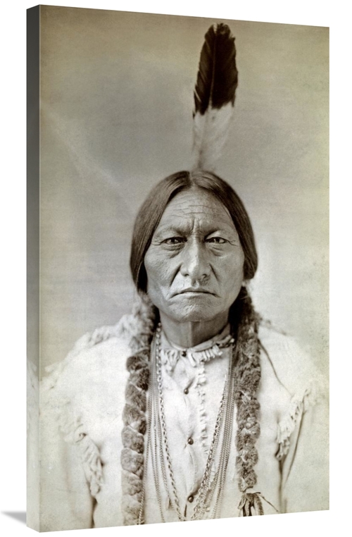 Global Gallery GCS-276672-36-142 36 in. Sitting Bull Art Print - D.F. 