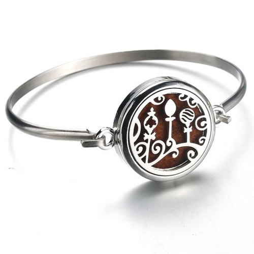 Perfume Essential Oil Diffuser Locket Bracelet