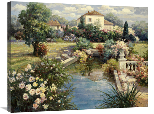 Global Gallery GCS-124599-2835-142 28 x 35 in. Afternoon Reflections A