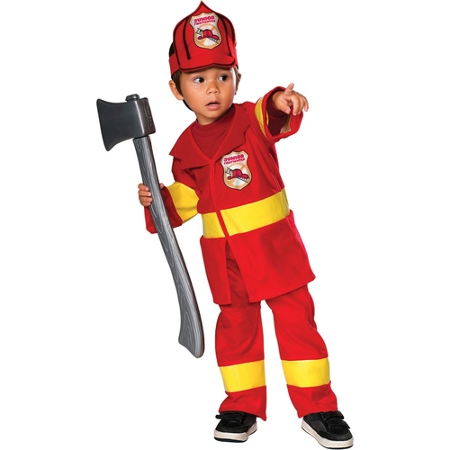 Rubies Costumes 279927 Toddler Jr. Firefighter Costume