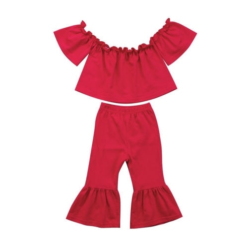 Newborn Girls Fashion Clothes Set Outfits Off