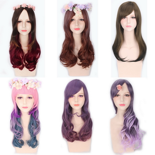 Fashion Sexy Long Lolita Wig Cosplay Costume