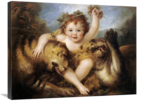 Global Gallery GCS-266104-30-142 30 in. The Infant Bacchus Art Print -