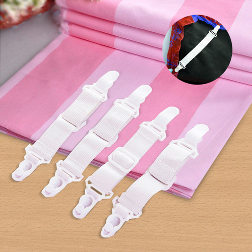 4PCS/Set Bed Fasteners Sheet Mattress Gripper