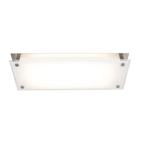 Access Lighting 31028-BS-FST Vision 2 Light Brushed Steel ADA Sconce W