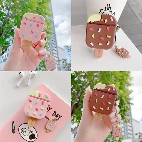 Ice Cream Bluetooth Wireless Soft Silicon Case